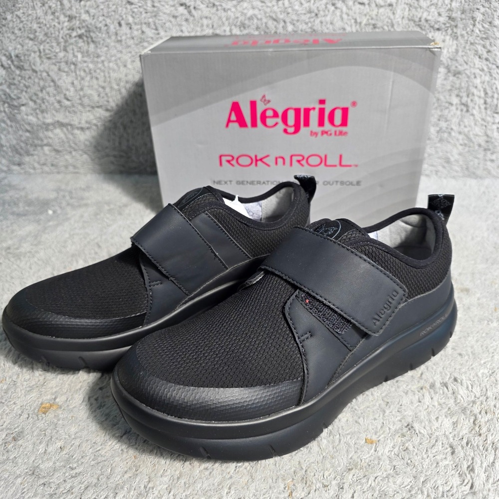 Alegria Black Slip-On Sneakers I DO NOT HAVE THE ORIGINAL BOX